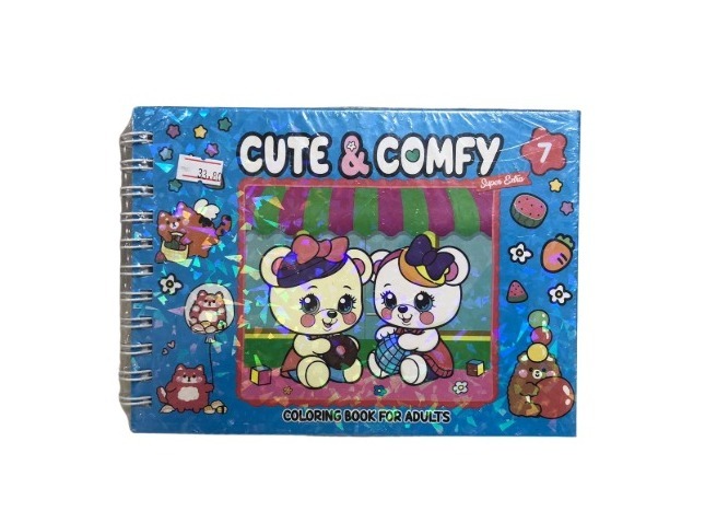LIVRO COLORIR CUTE E COMFY